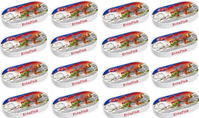 Levně 16 x 170 g Evrafish sleď v rajčatové omáčce Karton