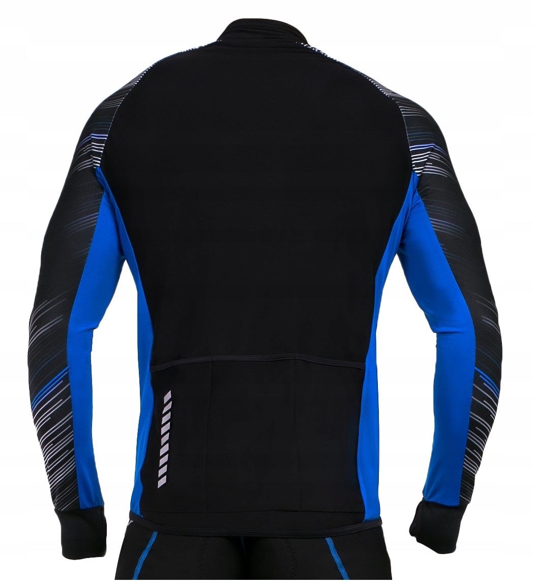 Męski komplet rowerowy BLUZA SPODNIE długie na rower ocieplane XL Rozmiar XL
