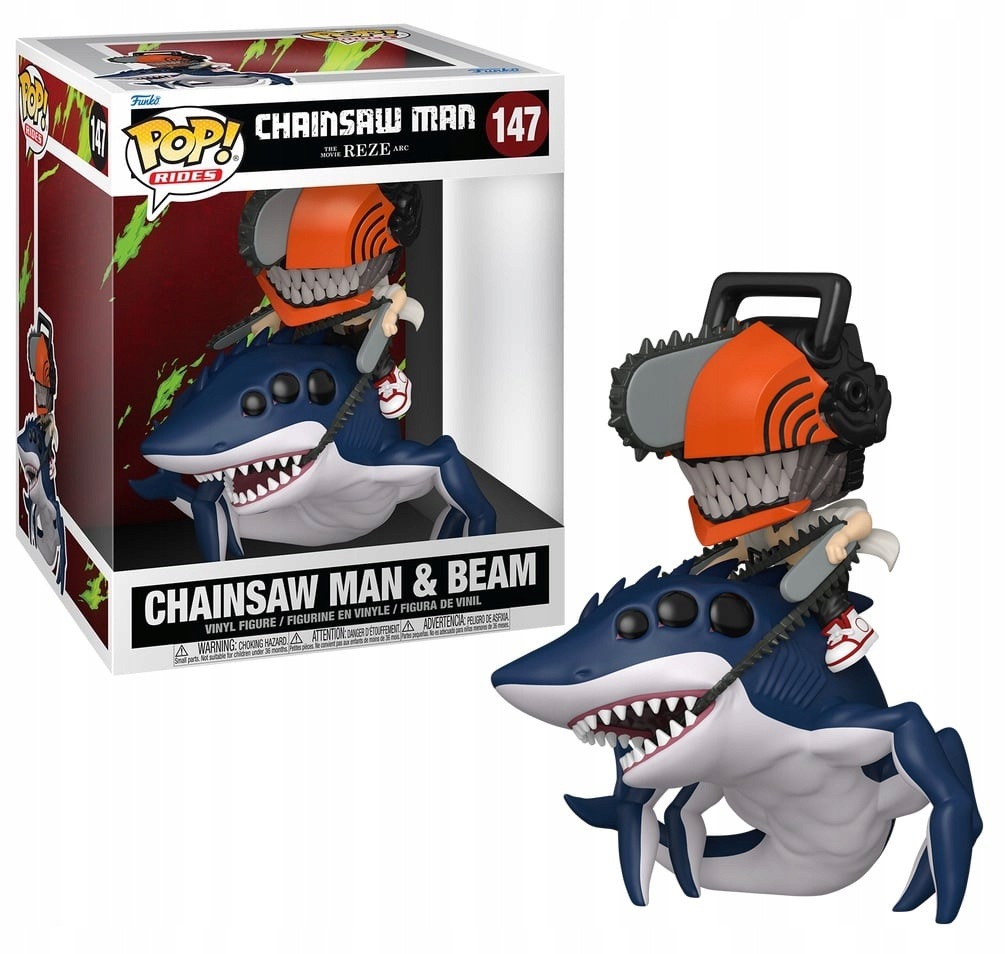 Funko Chainsaw Man Reze Pop Ride DLX N° XXX Chainsaw Man & Beam