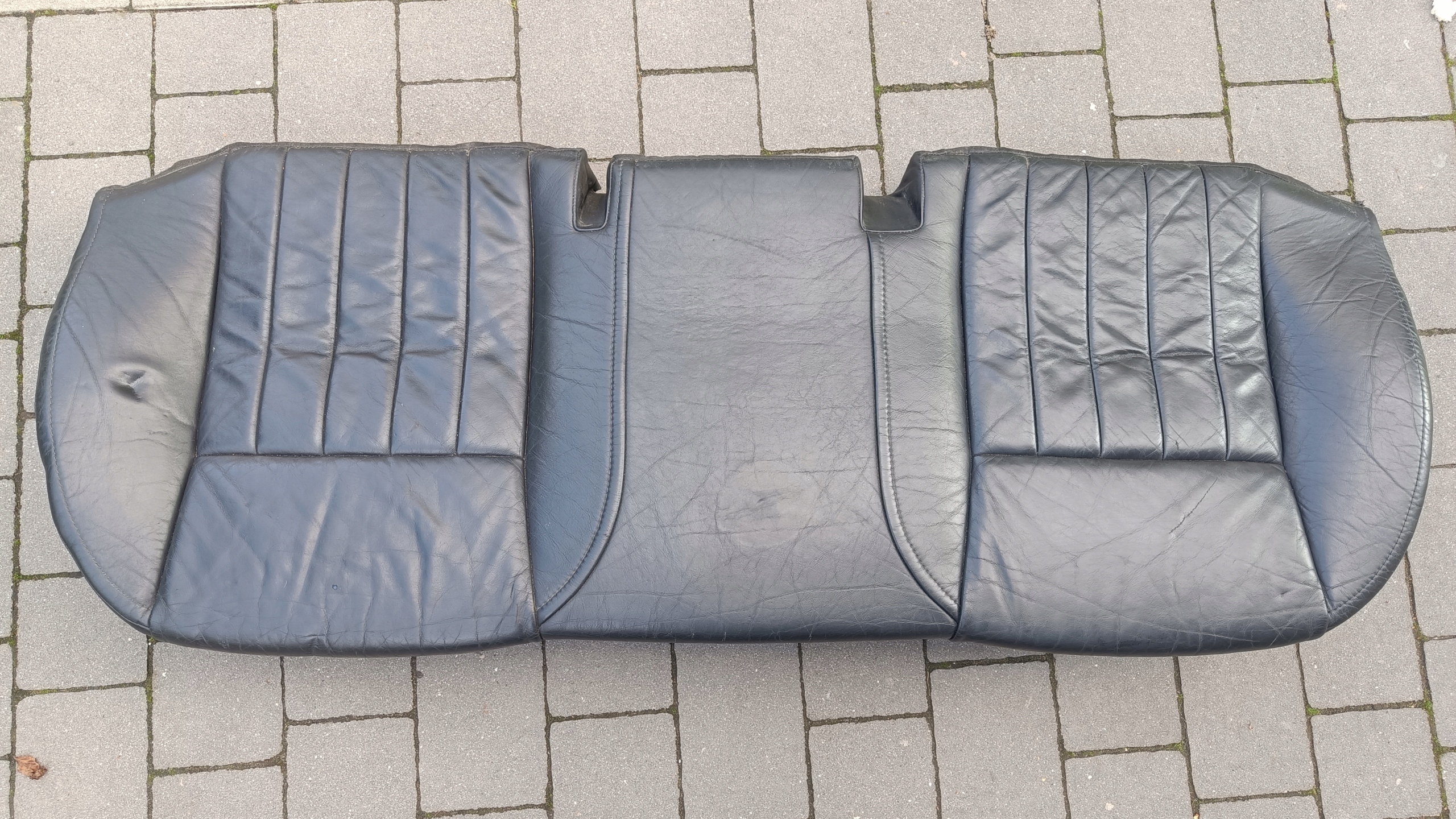 Audi A8 S8 D3 4E 2003 Sitz SIEDZISKO heck Leder schwarze