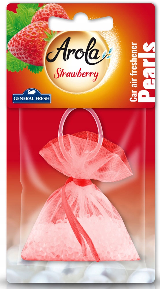

Arola Car Perfume Pearls Odświeżacz Auta Truskawka