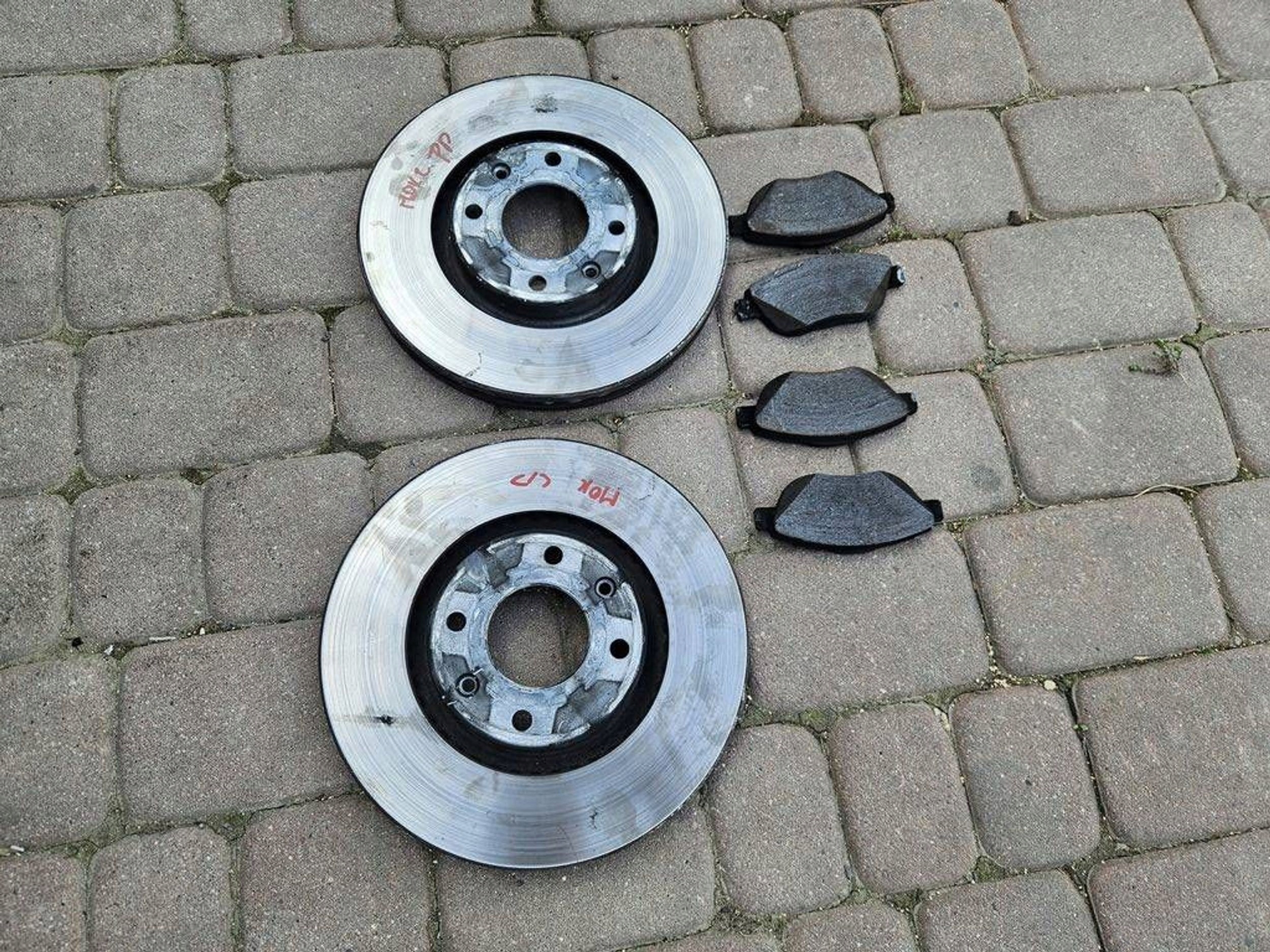 discs front brake z klockami original Opel Mokka B 2 II