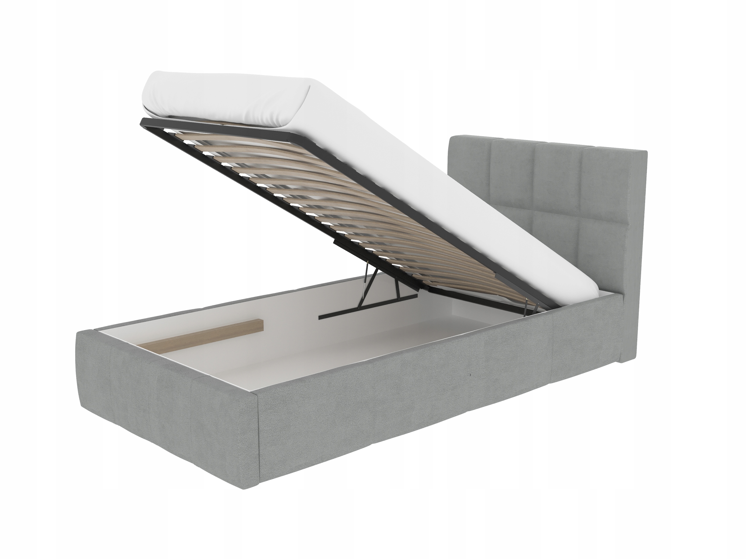 Łóżko tapicerowane CHARLIE pojedyncze 90x200 Kolor korpusu różany