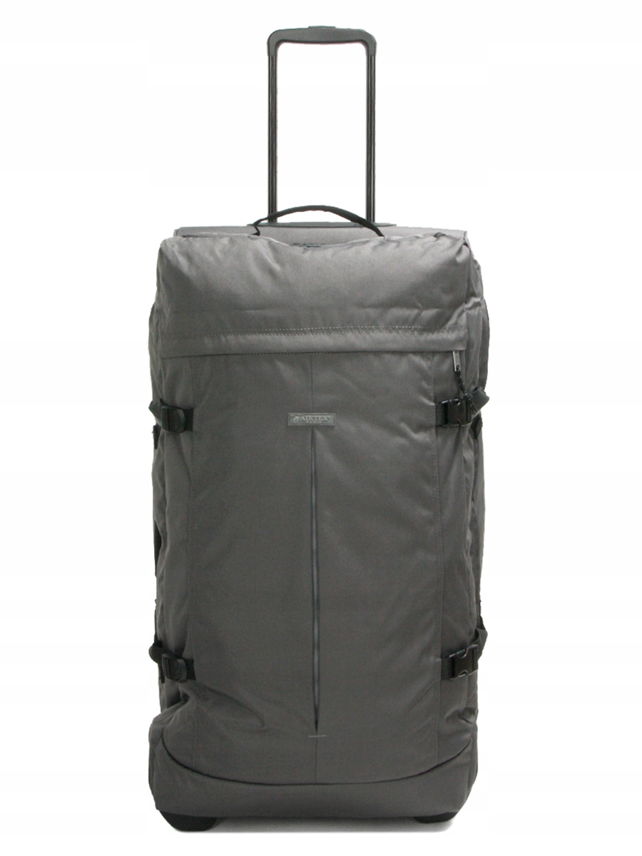 Duża torba podróżna walizka na 2 kółkach materiałowa miękka Tsa 80l