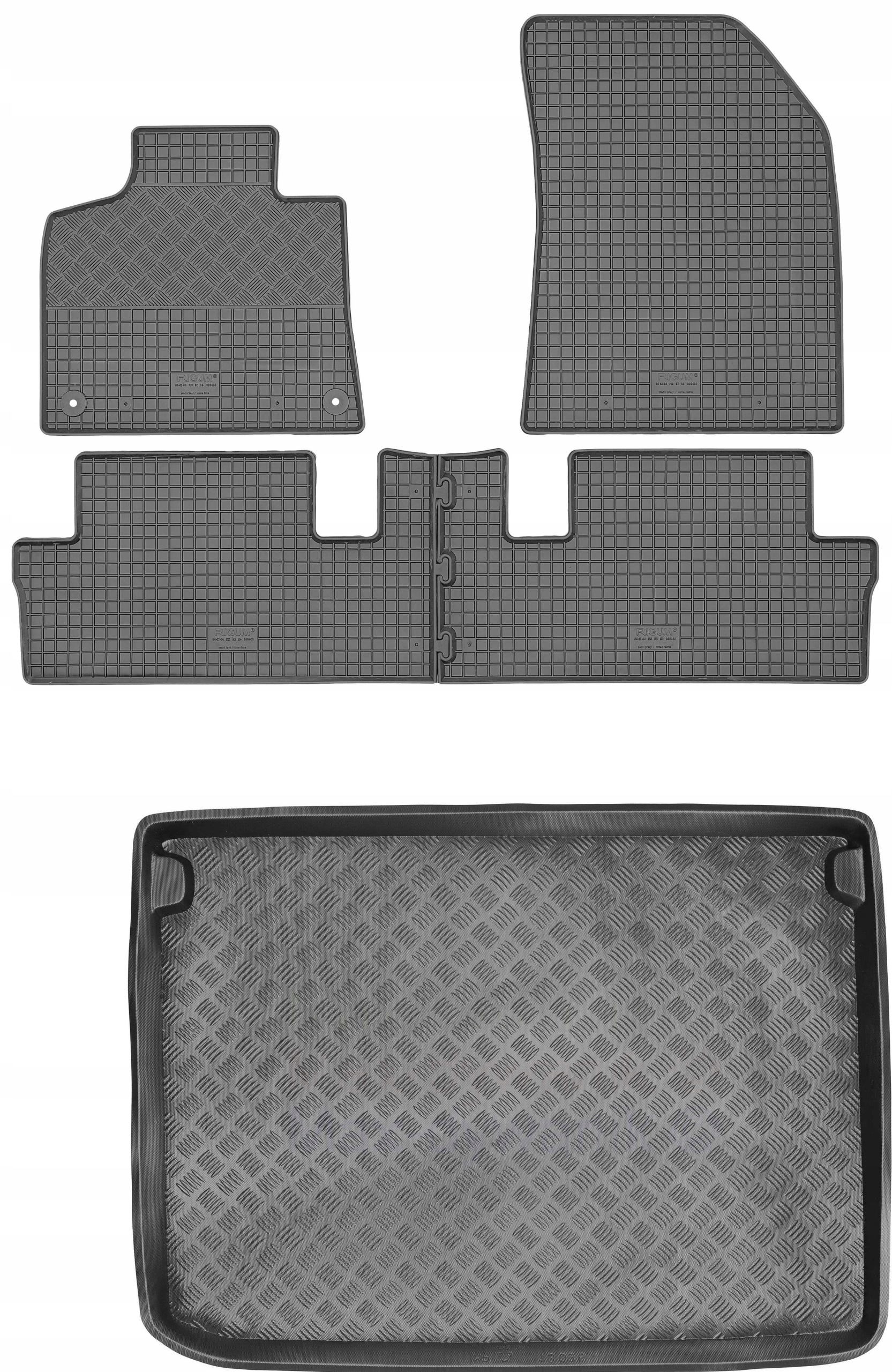 Citroen C4 Picasso Minivan od roku 2013-2019 Sada Koberce batožinový priestor