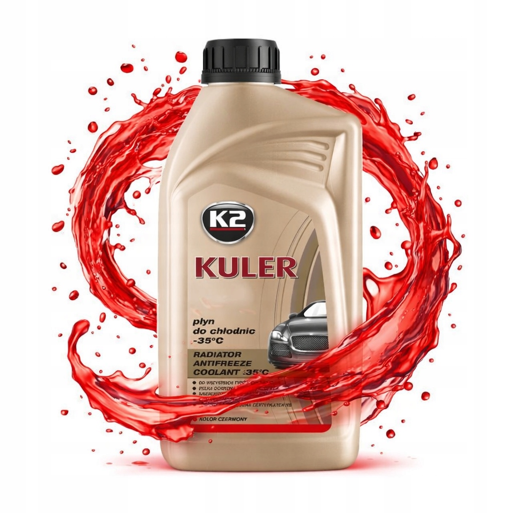 Gotowy Płyn Do Chłodnic G12 *czerwony* K2 Kuler 1L