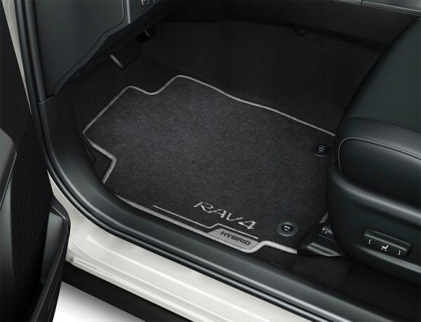 Toyota Rav4 Originálne velúrové koberčeky komplet PW210-0R002-C0 Oe