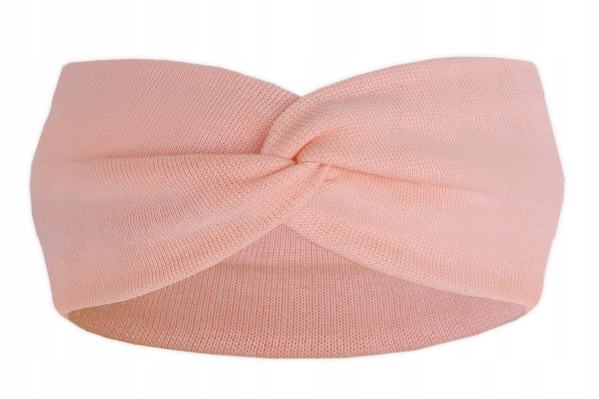

Opaska Przeplatana dziecięca Gładka turban 48-52