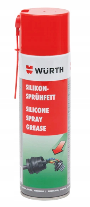 WURTH SMAR SILIKONOWY W SPRAYU 500ML