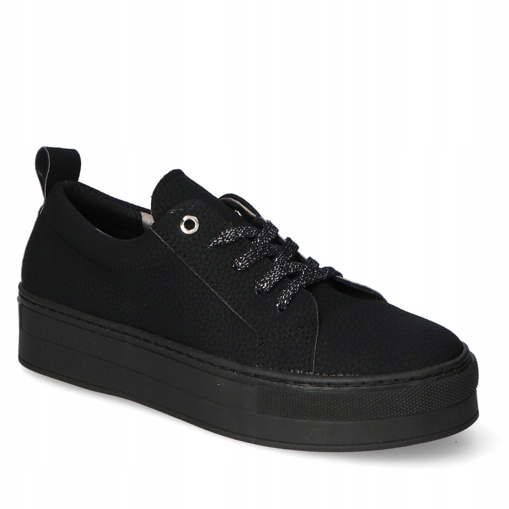 Polobotky For-But Dámské Černé Šněrovací 37