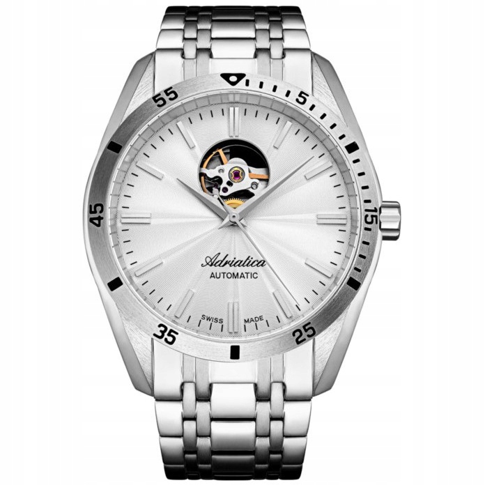 Pánské Hodinky Adriatica A8202.5113AO stříbrné