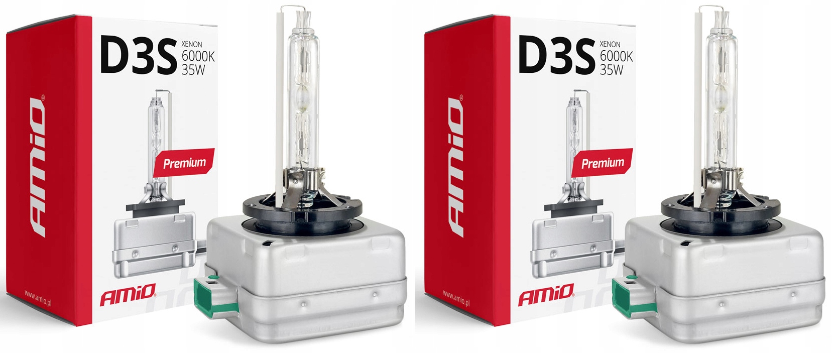 

2x D3S Żarniki Xenon 6000K Homologacja Premium