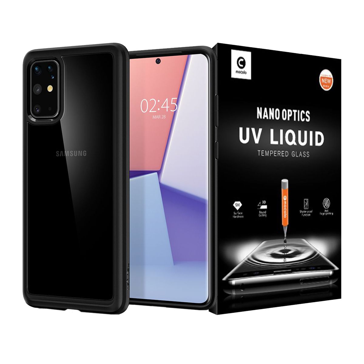 

Spigen Uh Etui Do Galaxy S20+ Plus + Szkło 3D Uv