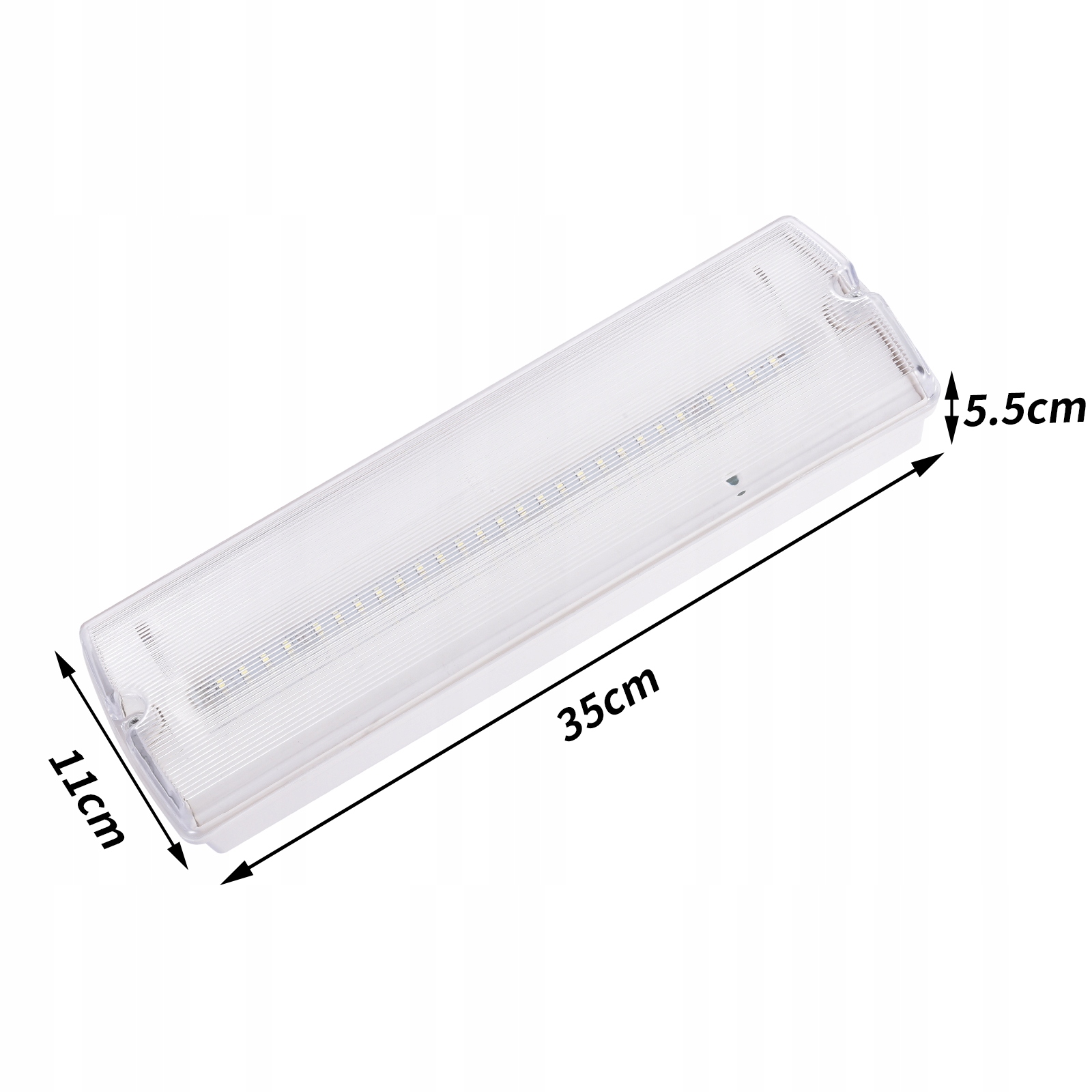 LAMPA OPRAWA AWARYJNA EWAKUACYJNA 3W lewy CNBOP 4x Kolekcja LED