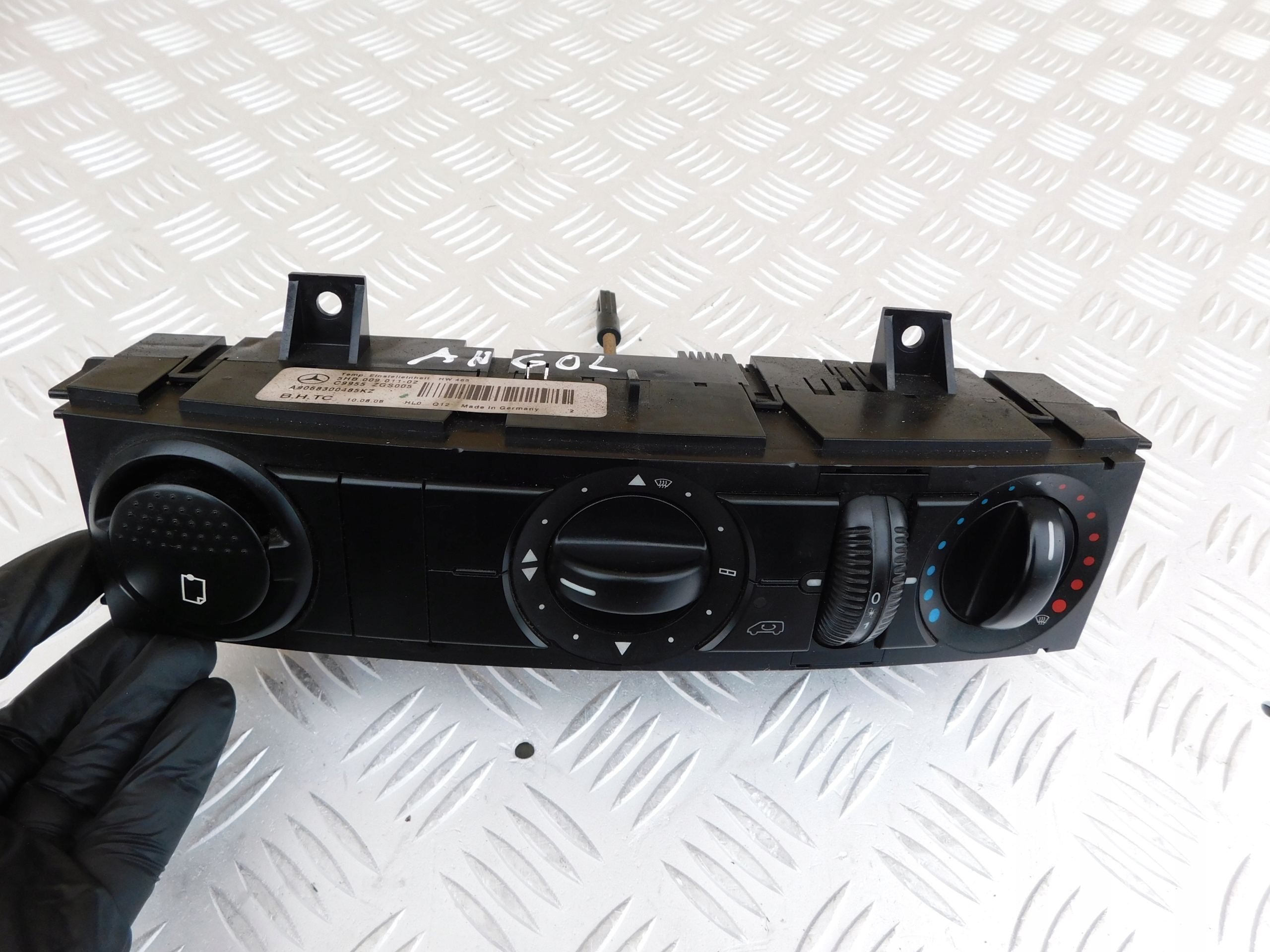 Sprinter 906 VW CRAFTER control panel nawiewami klimatyzacja ANGLIK