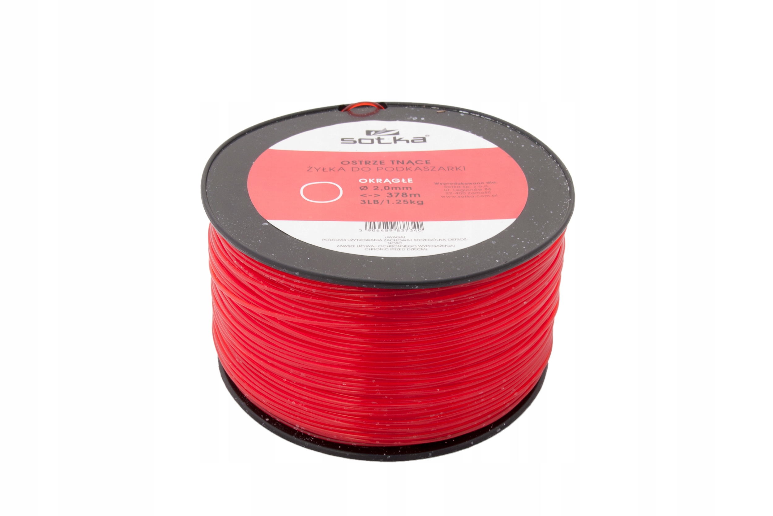 

Żyłka Tnąca Do Kos,podkaszarek Okrągła 2,7 mm 207m