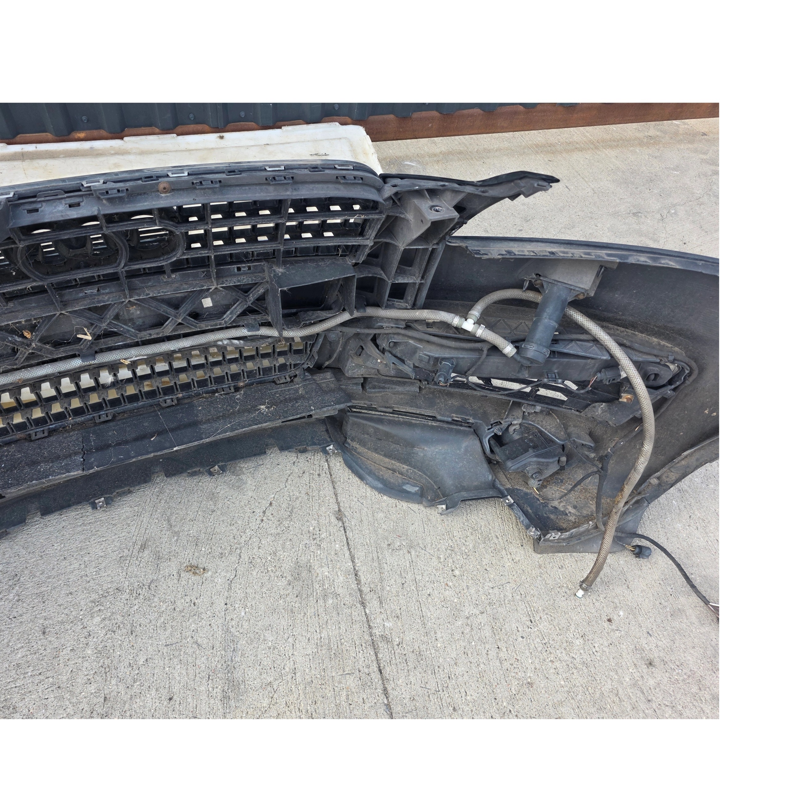 bumper front AUDI Q7 4L S LINE washers PDC complete original LZ9Y !!!