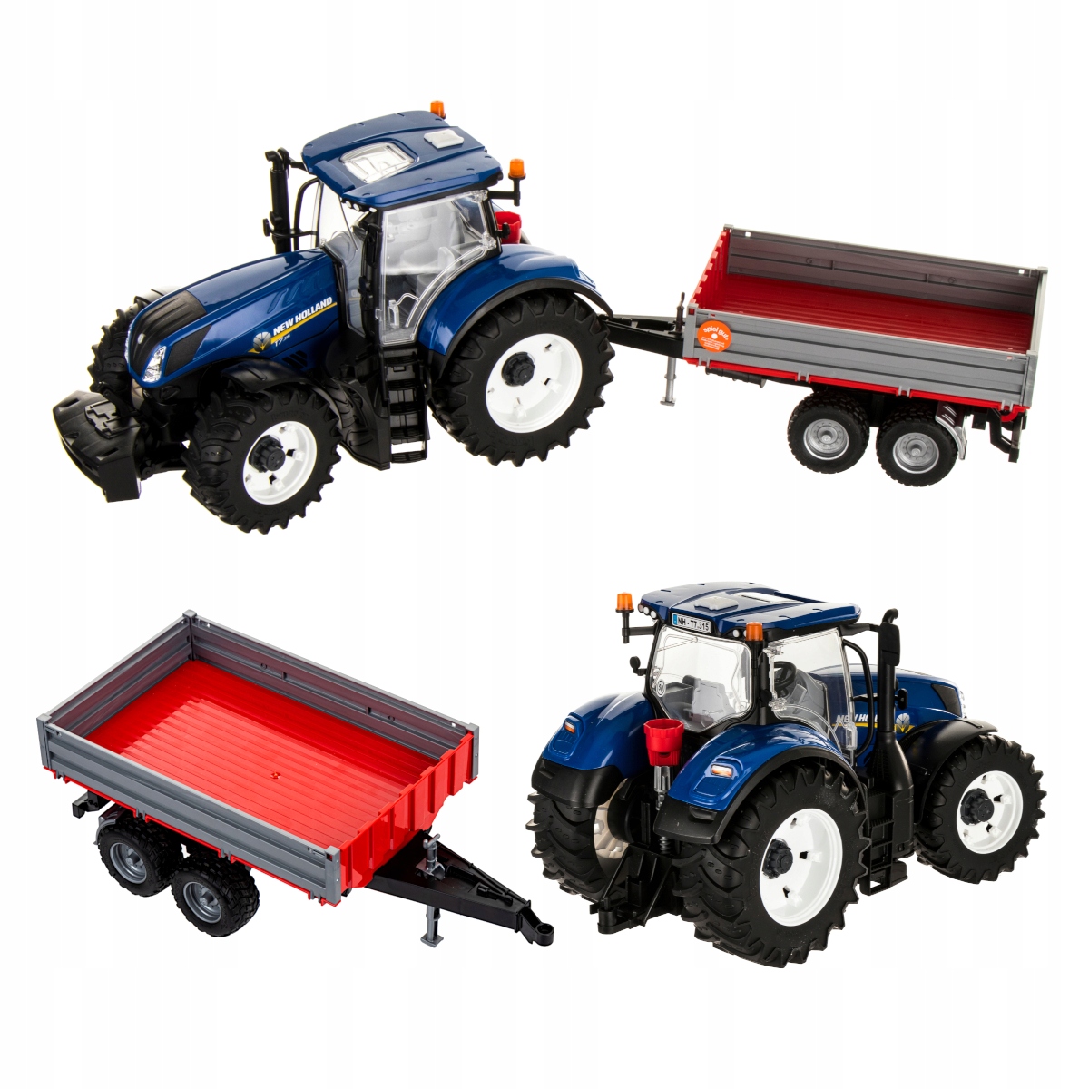 

Ciągnik Traktor New Holland T7.315 Przyczepa