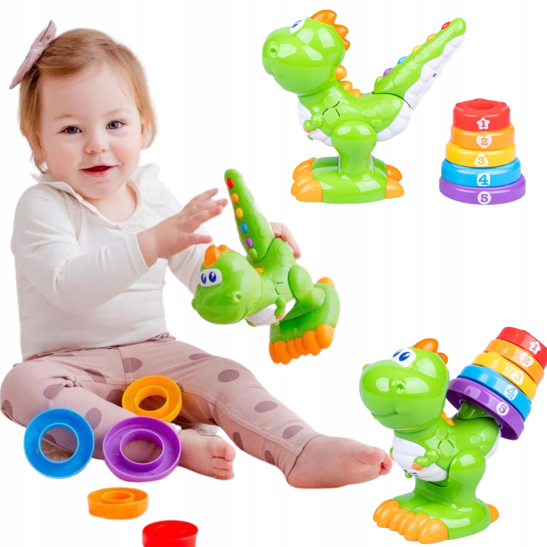 

Dumel Figlarny Dino Interaktywny Dinozaur Mówi Pl