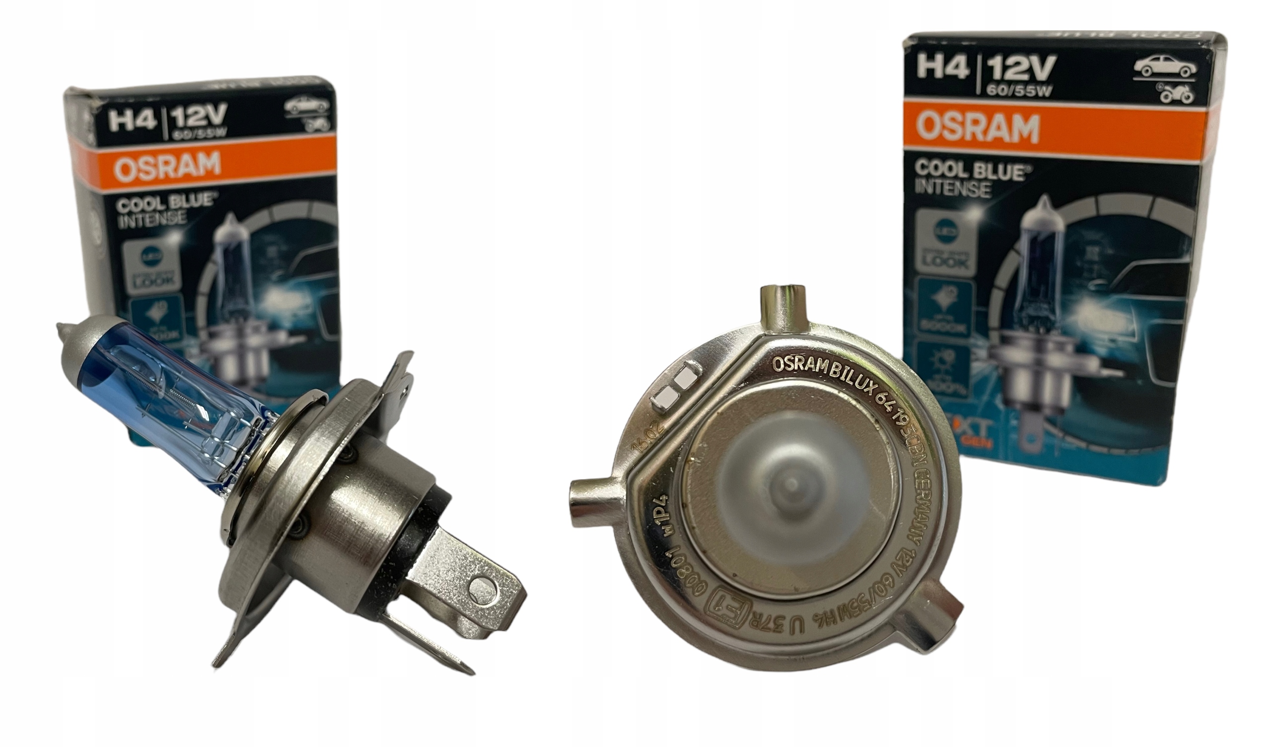 H4 Osram Cool Blue Intense Nextgen 2SZT Żarówki