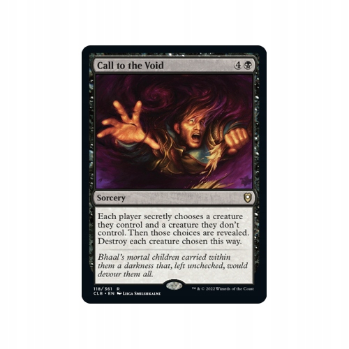 Mtg Call to the Void (Rare)