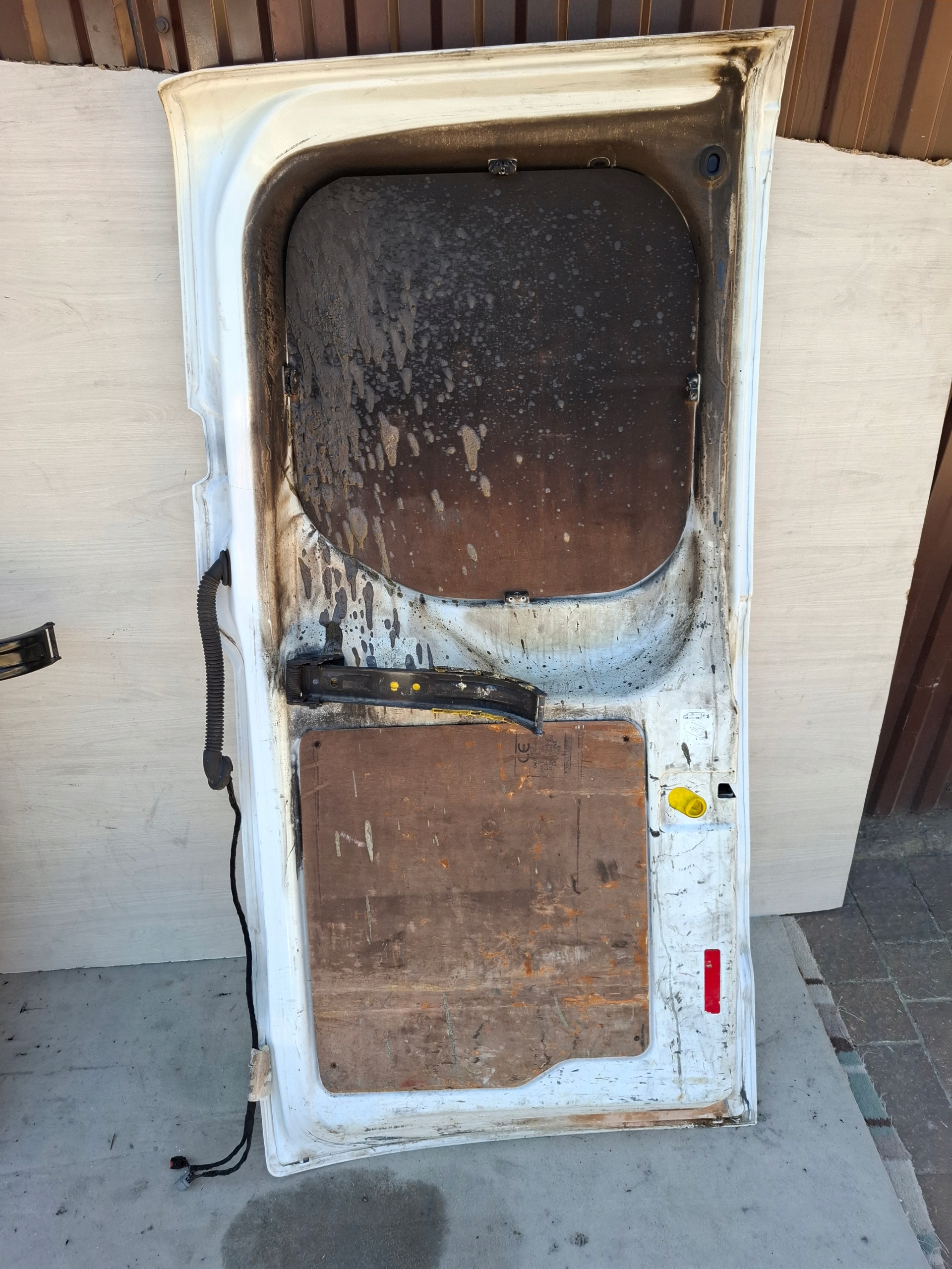 FORD TRANSIT CUSTOM MK1 door rear part left right BIALE 17r