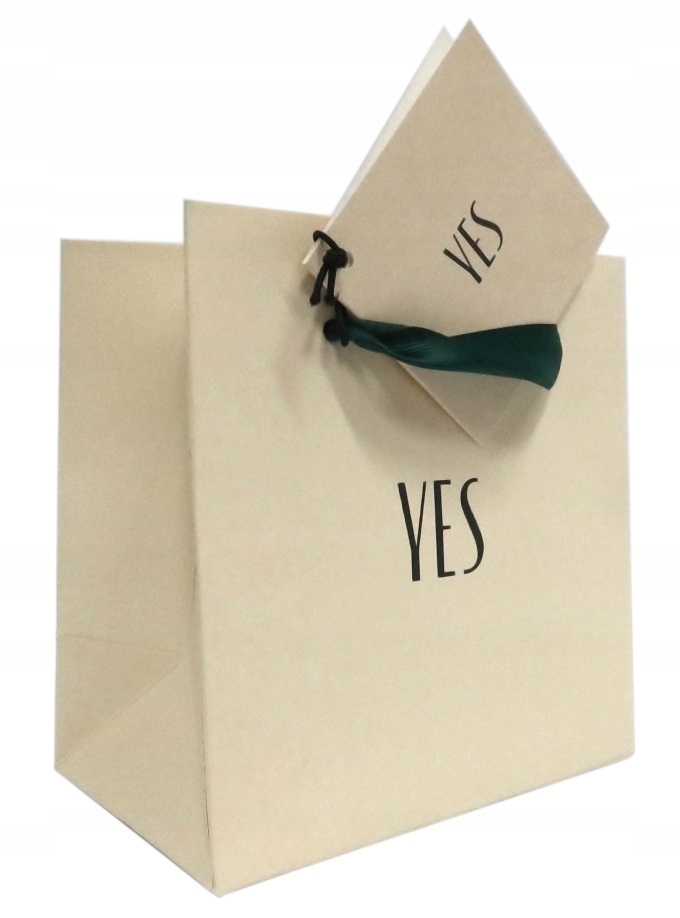 TOREBKA TORBA PREZENTOWA YES 12x12x7CM Marka inna