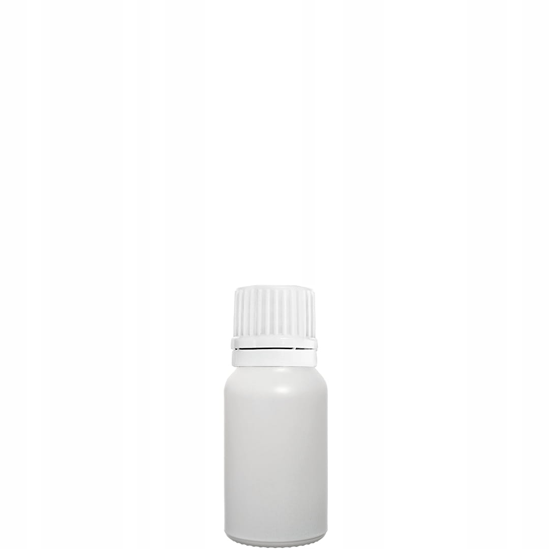 

Butelka szklana 10ml biała z kroplomierzem białym