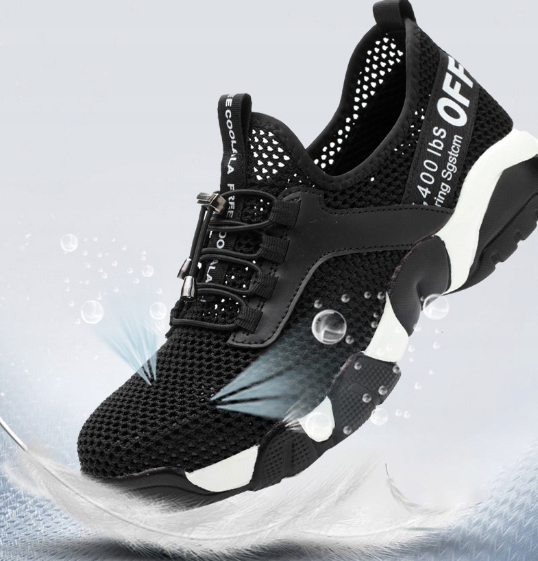 BUTY ROBOCZE Oddychający Z PODNOSKIEM LEKKIE Wysokość niskie