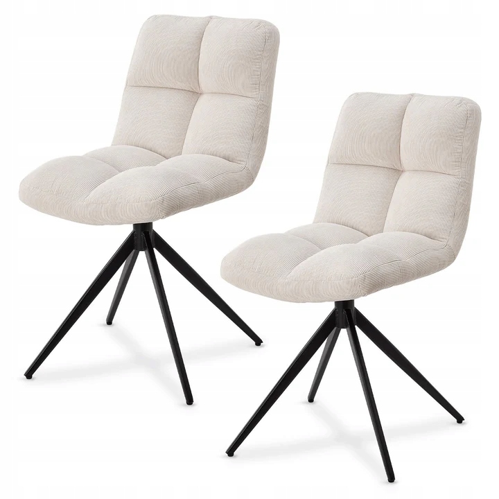 Otočná stolička Dallas, dva kusy