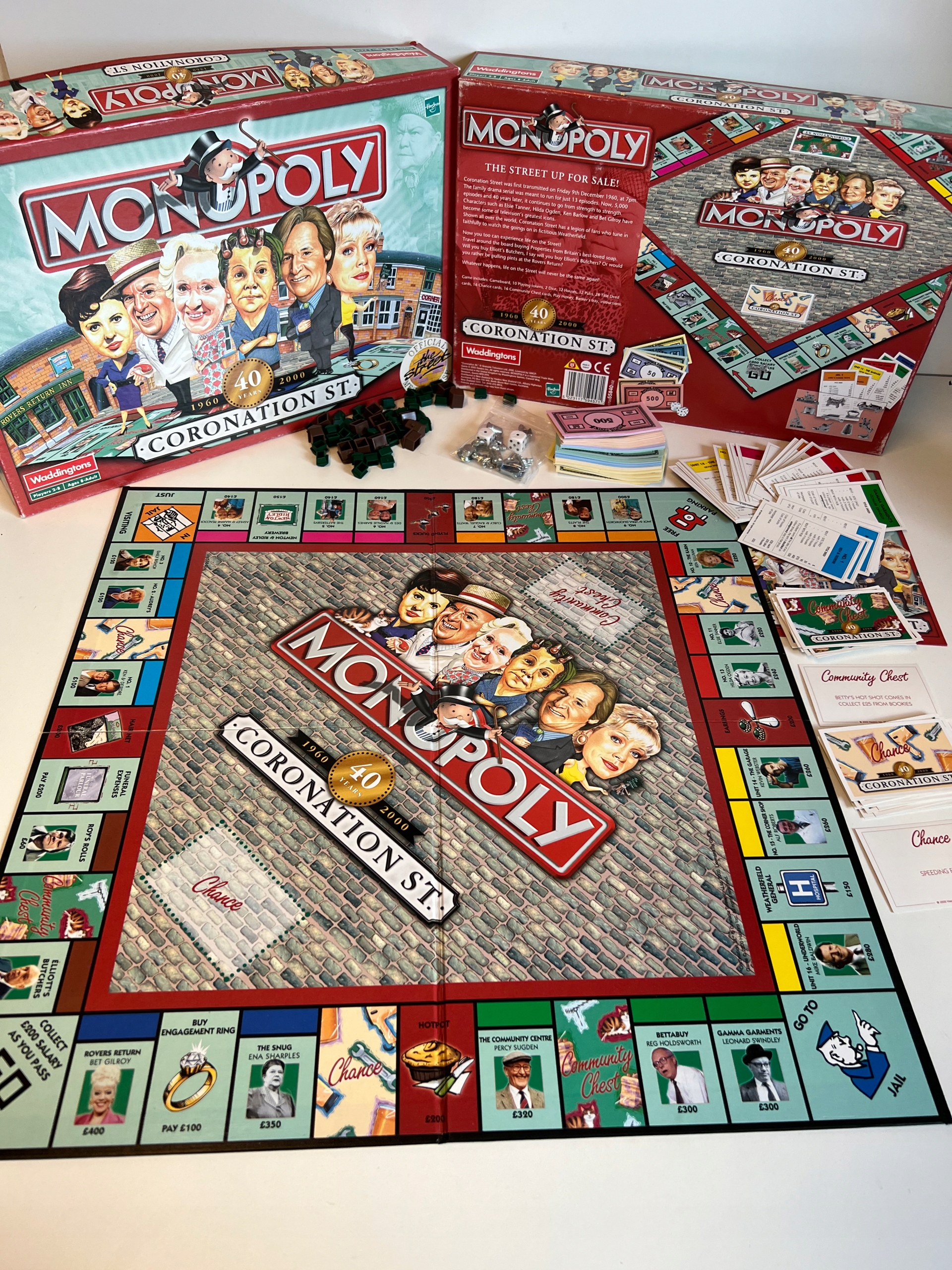 Gra angiel MONOPOLY CORONATION ST. 40 Years Hasbro