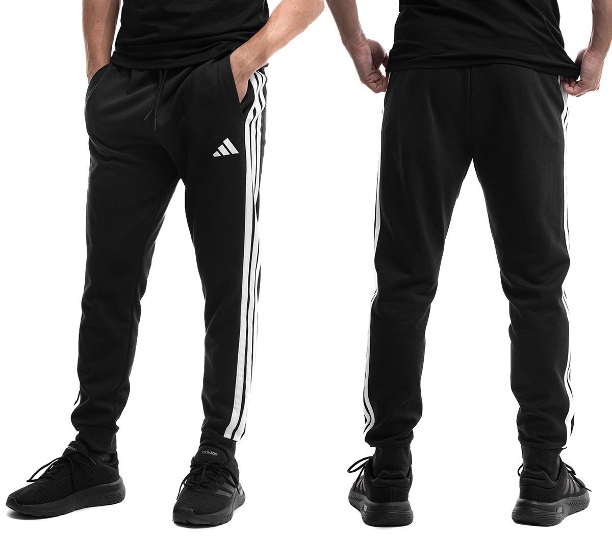 Pánské teplákové kalhoty adidas Sportovní tréninkové tepláky Bavlněné vel L