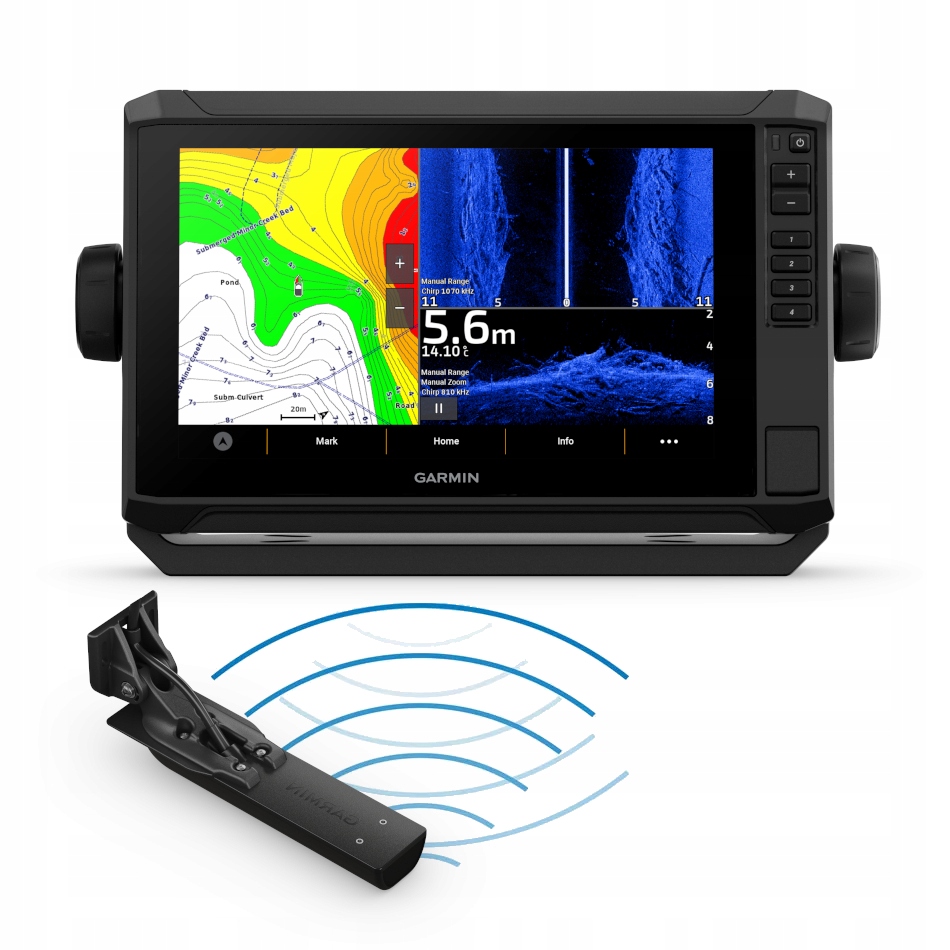 Garmin echosonda Echomap UHD2 92sv z przetwornikiem GT56UHD-TM
