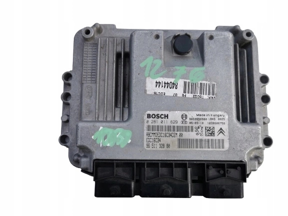 PEUGEOT 307 1.6D 0281011629 9653958980 computer EC