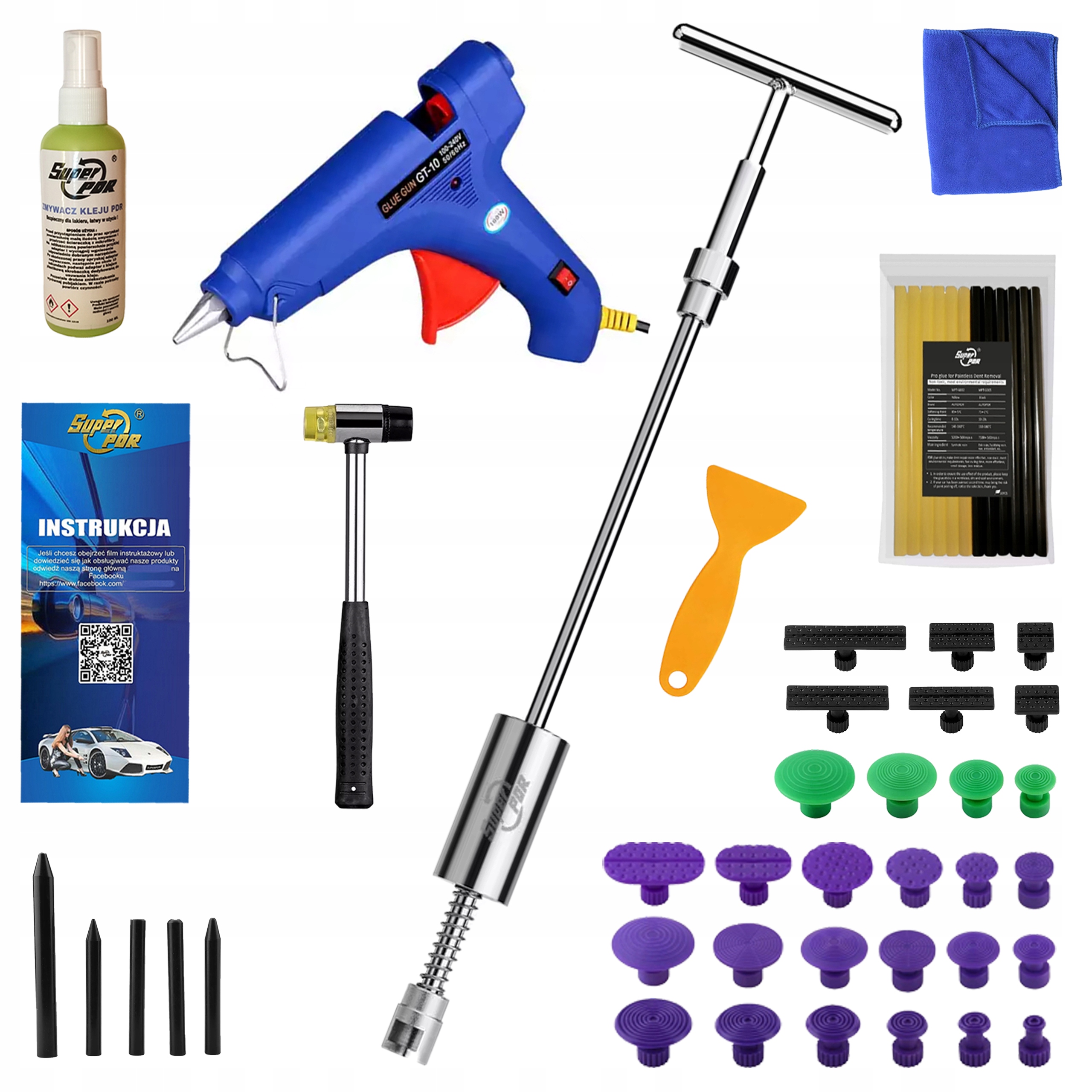 Setrvačné kladivo pdr Set Silné lepidlo