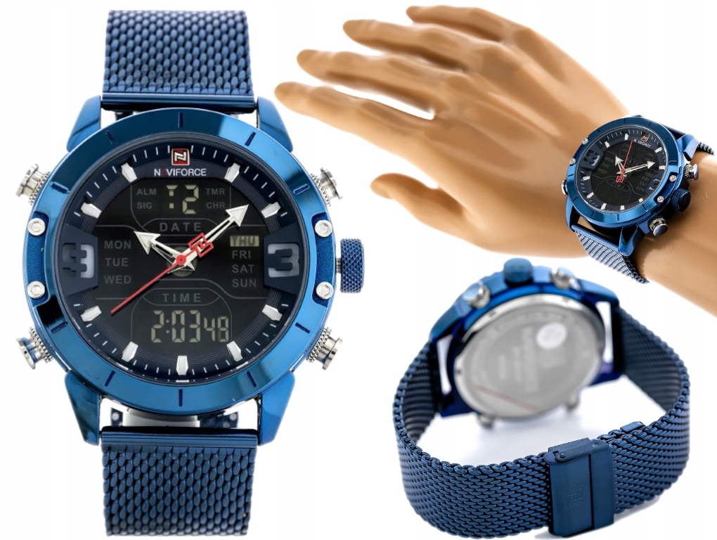 

Kwarcowy Zegarek Męski Analogowy Na Rękę Stylowy