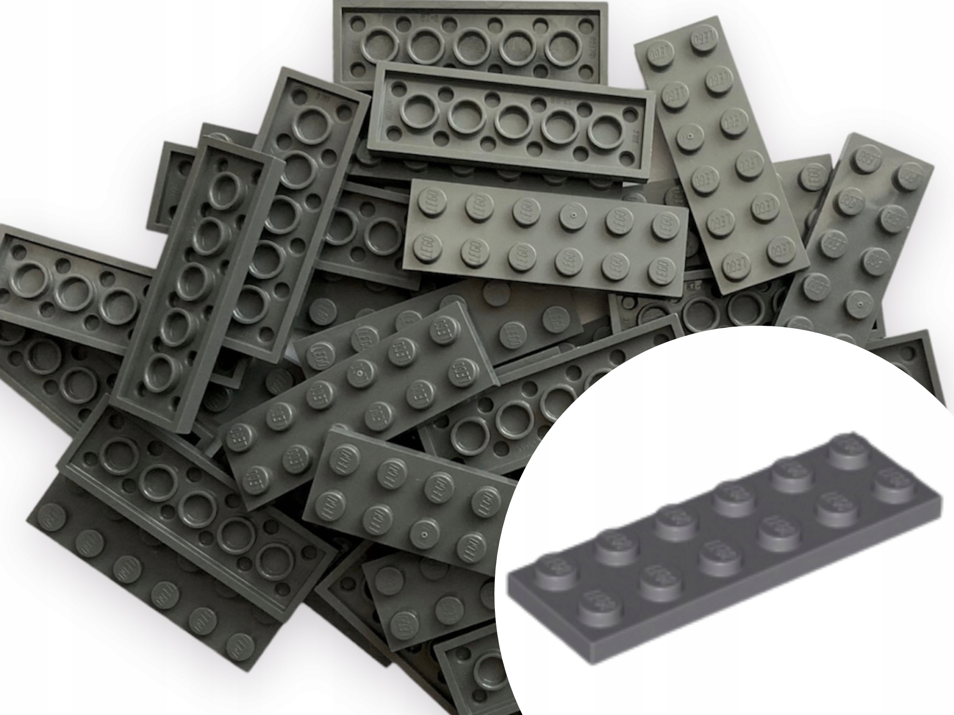 

Lego 3795 Plate 2x6 Płytka Dbg Ciemny Szary 10szt