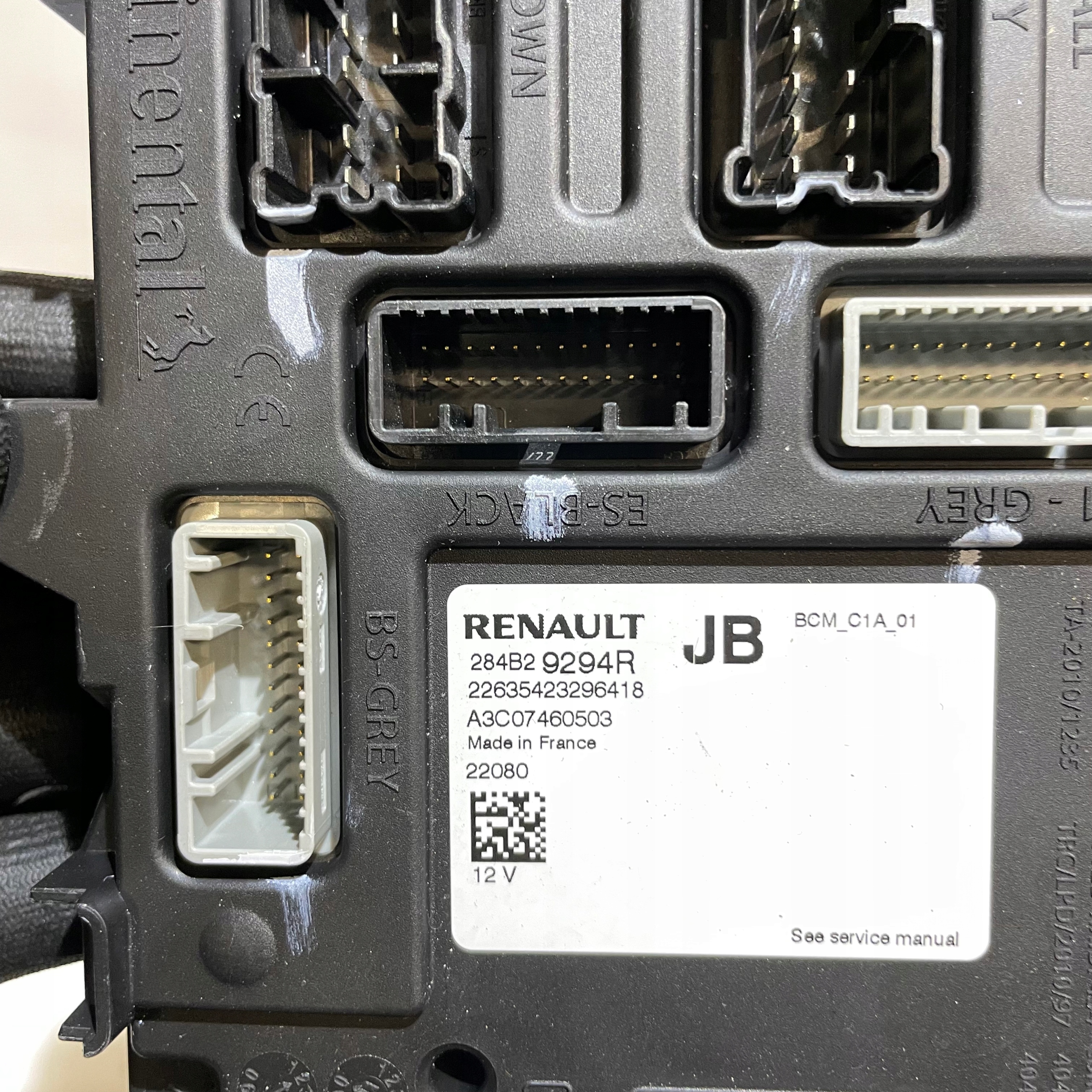 RENAULT CAPTUR II HYBRYDA COMPUTER KARTA BCM RADIO