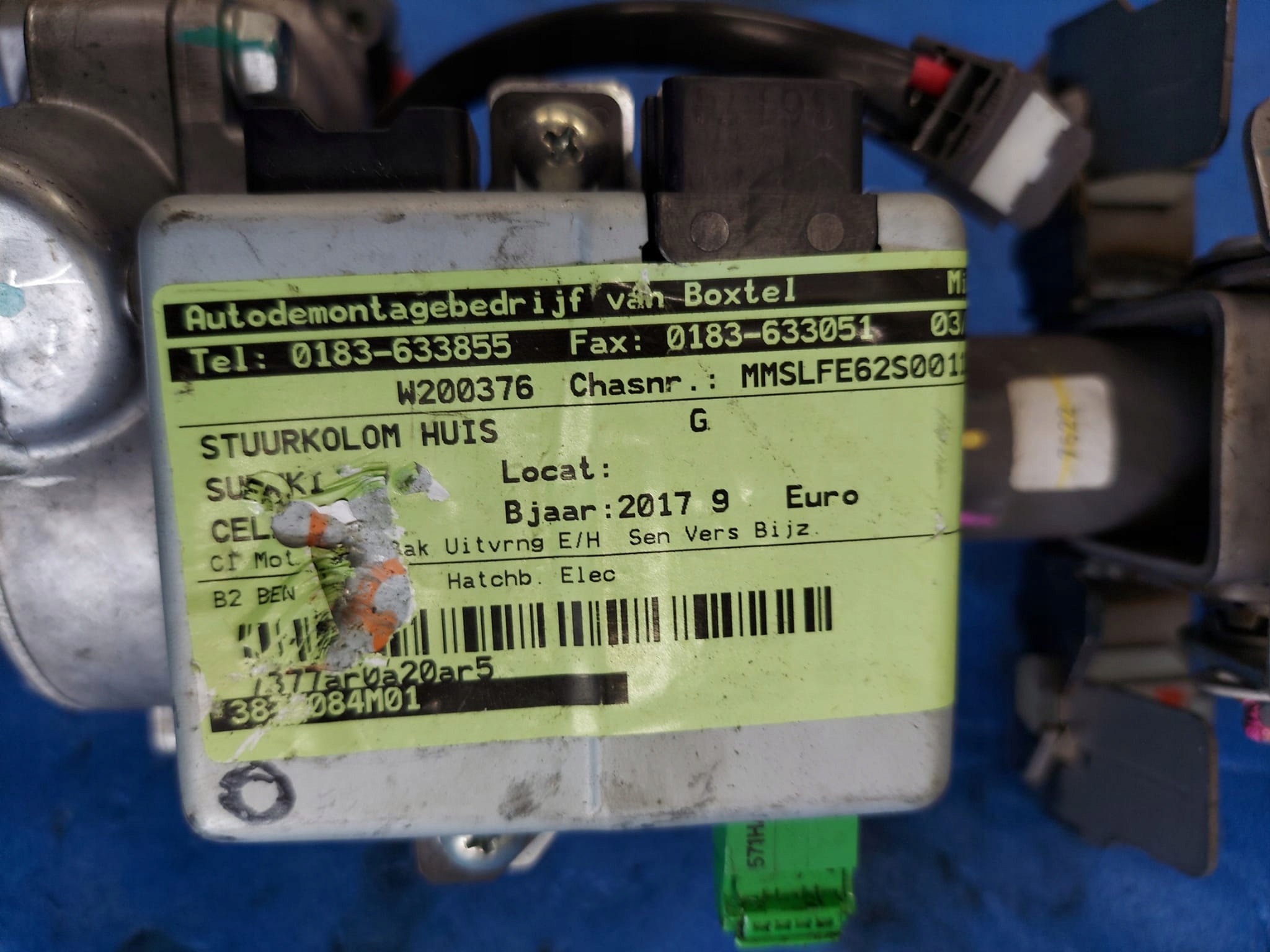 control SUZUKI CELERIO Q003T73171ZT 2017