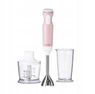 Silvercrest Ssms 600 G1 Stylowy nowoczesny blender ręczny różowy 2w1