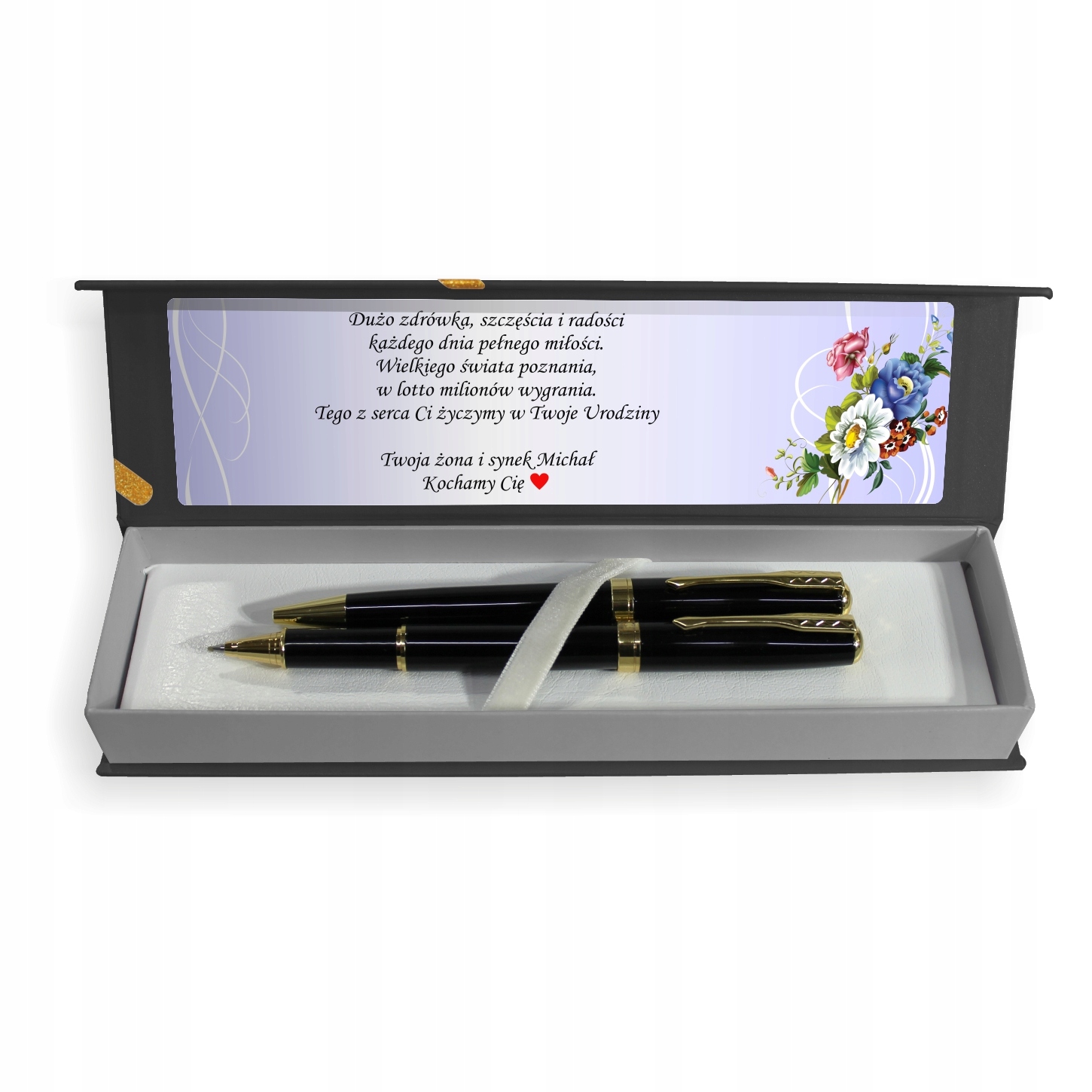 Długopis Roller zestaw dla NAUCZYCIELA, ABSOLWENTA - DEDYKACJA GRAWER ZX5C Rodzaj inny