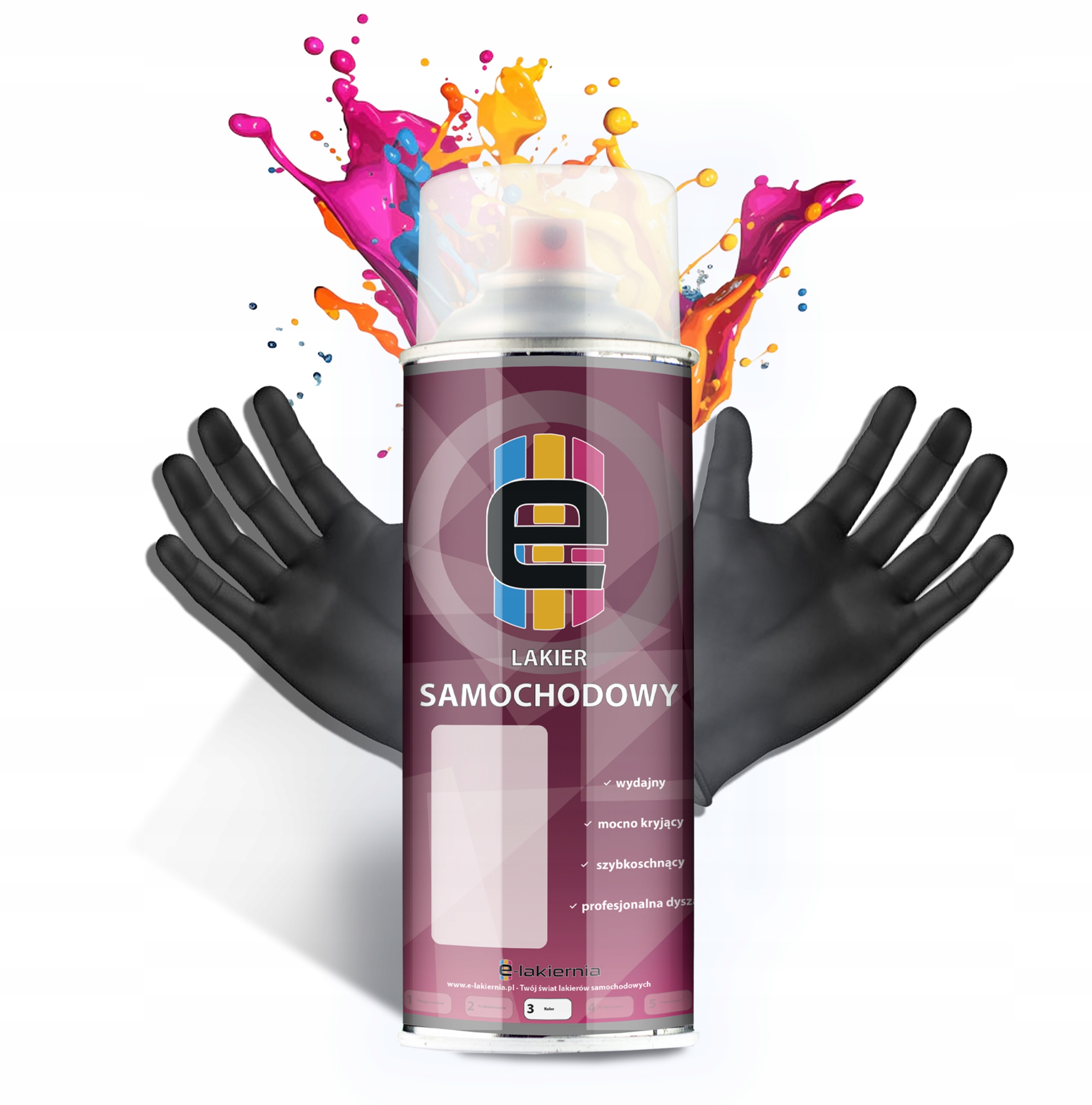 Lakier Samochodowy Spray 400ML Każdy Kolor Oryginalna Jakość