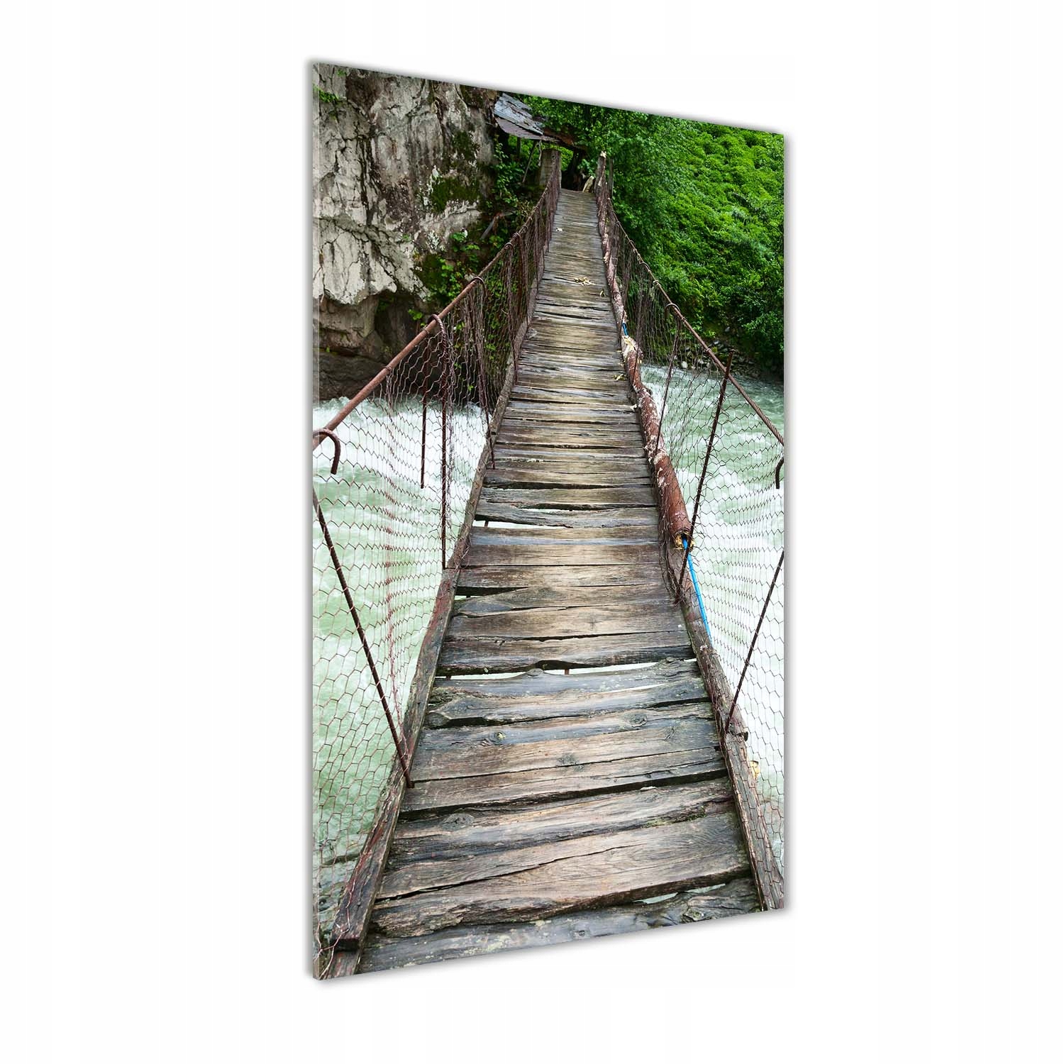

Foto obraz szkło hartowane Most wiszący 60x120 cm
