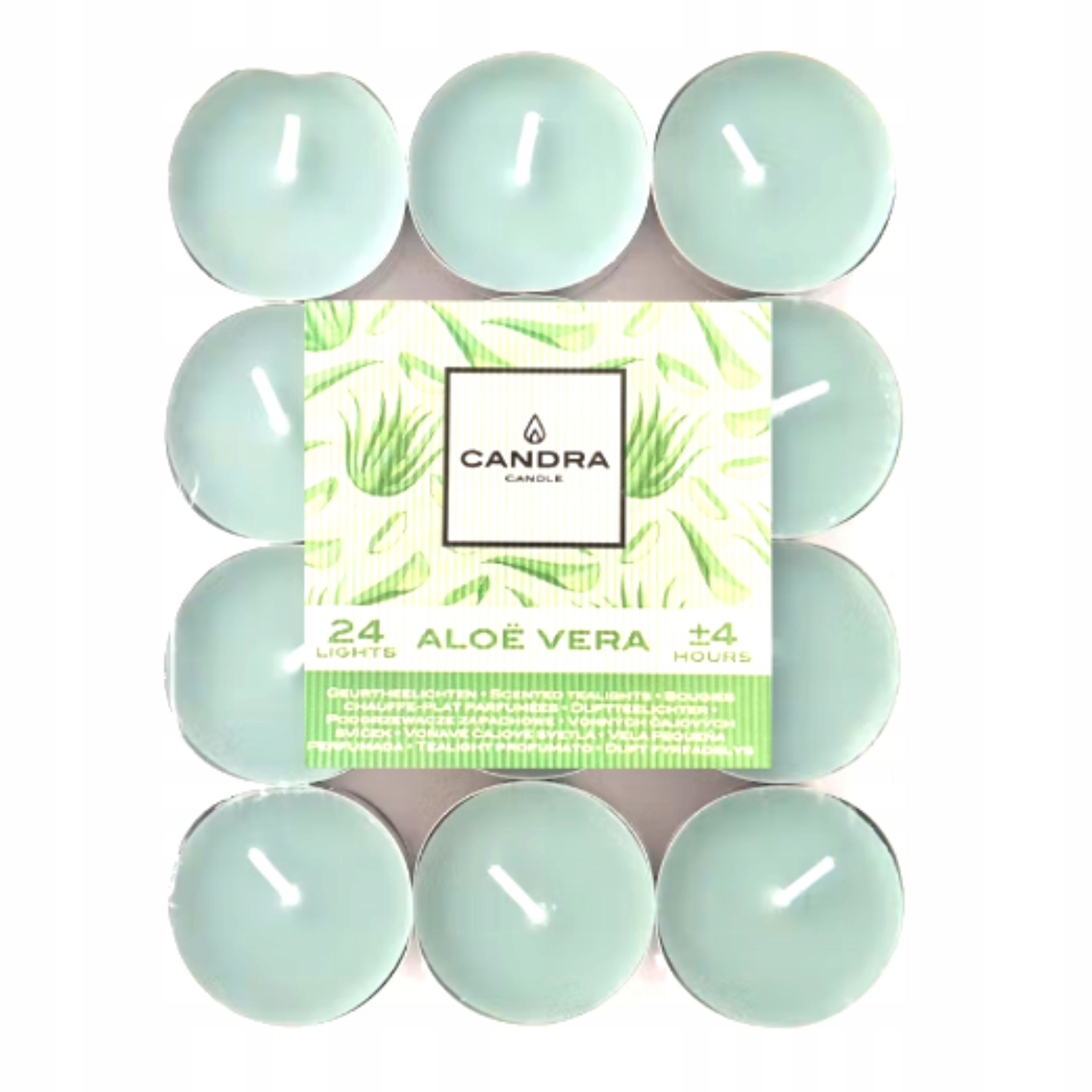 

Świeca Tealight Parafinowa Aloe Vera Aloes 24 szt