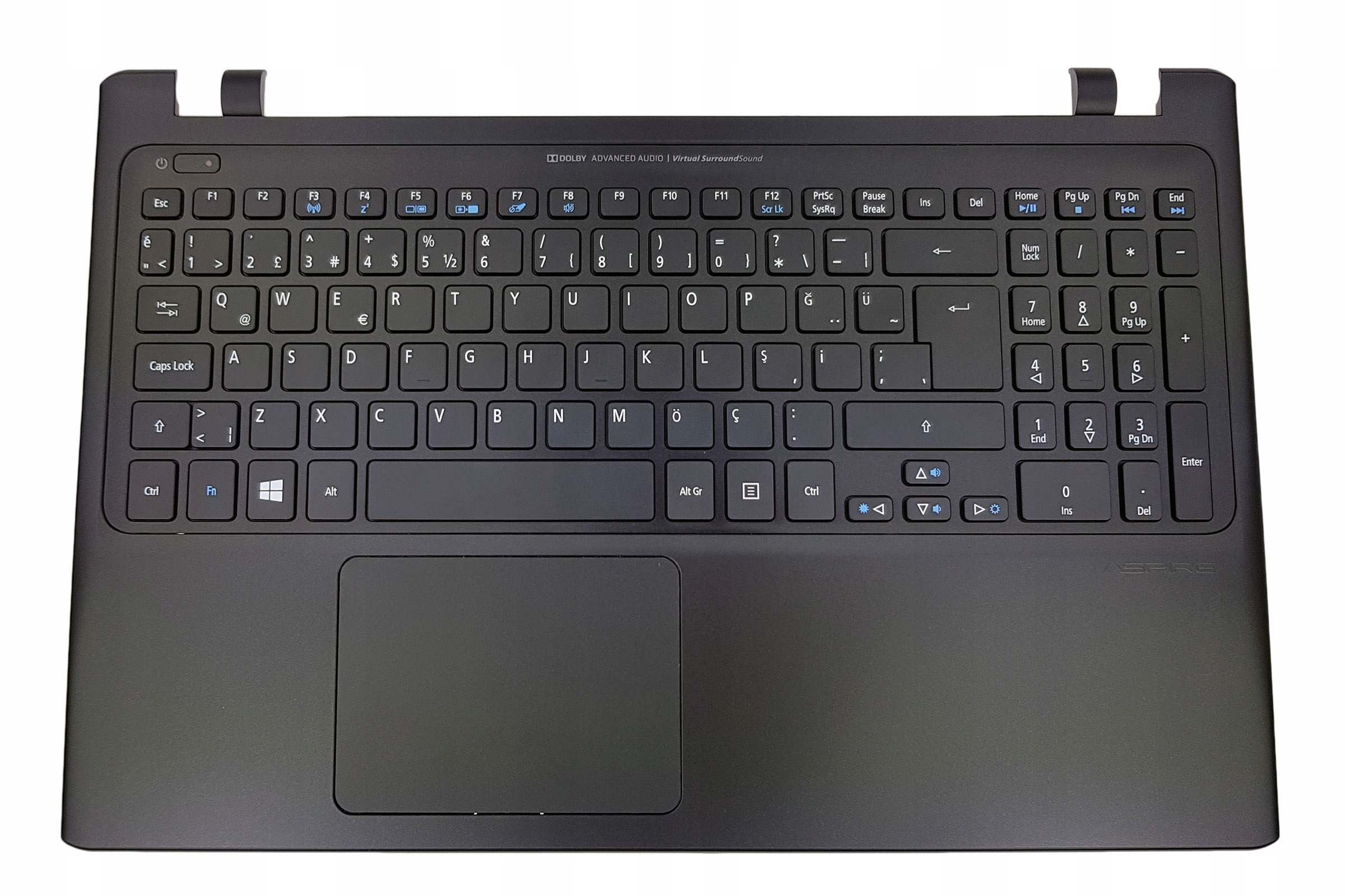 Nowa Obudowa Klawiatura Acer Aspire V5-551 V5-551G Touchpad Turecka