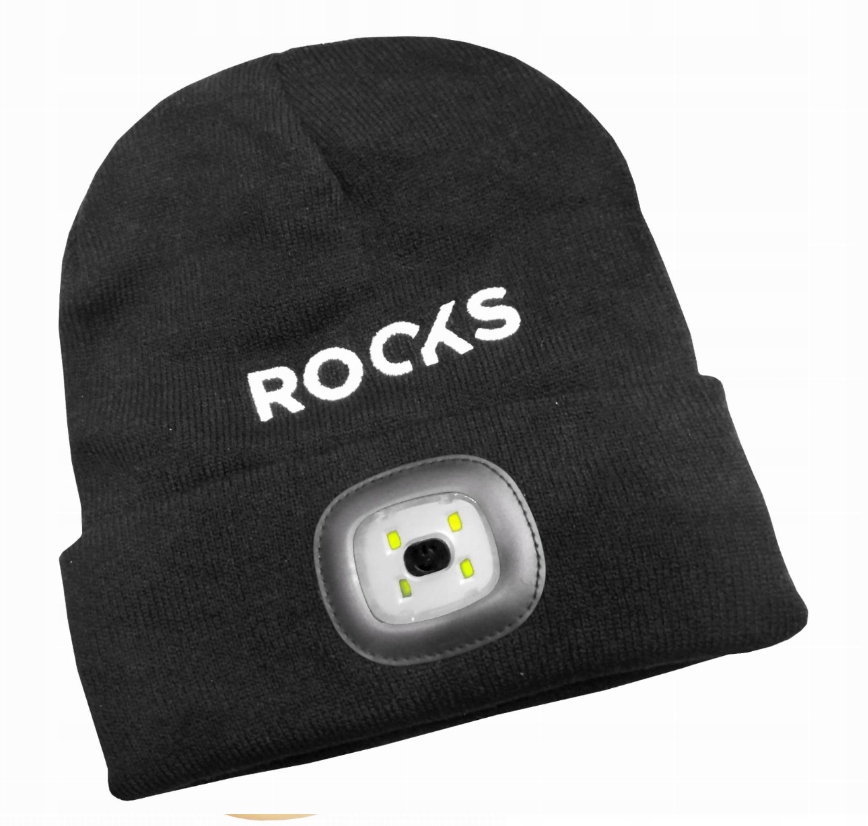 Klucz udarowy 1/2 1750Nm ROOKS CZAPKA Ciepła Zimowa Czarna Lampka LED Rodzaj klucz udarowy