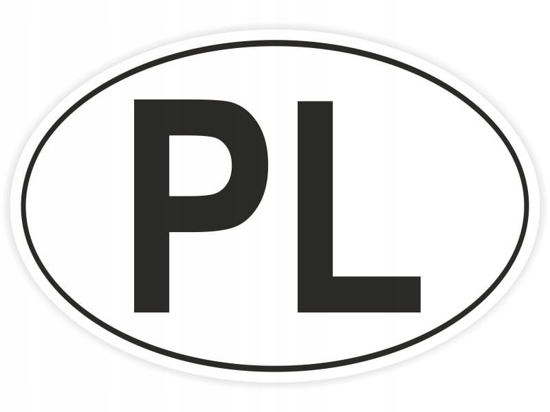 Naklejka Pl Standard Eu
