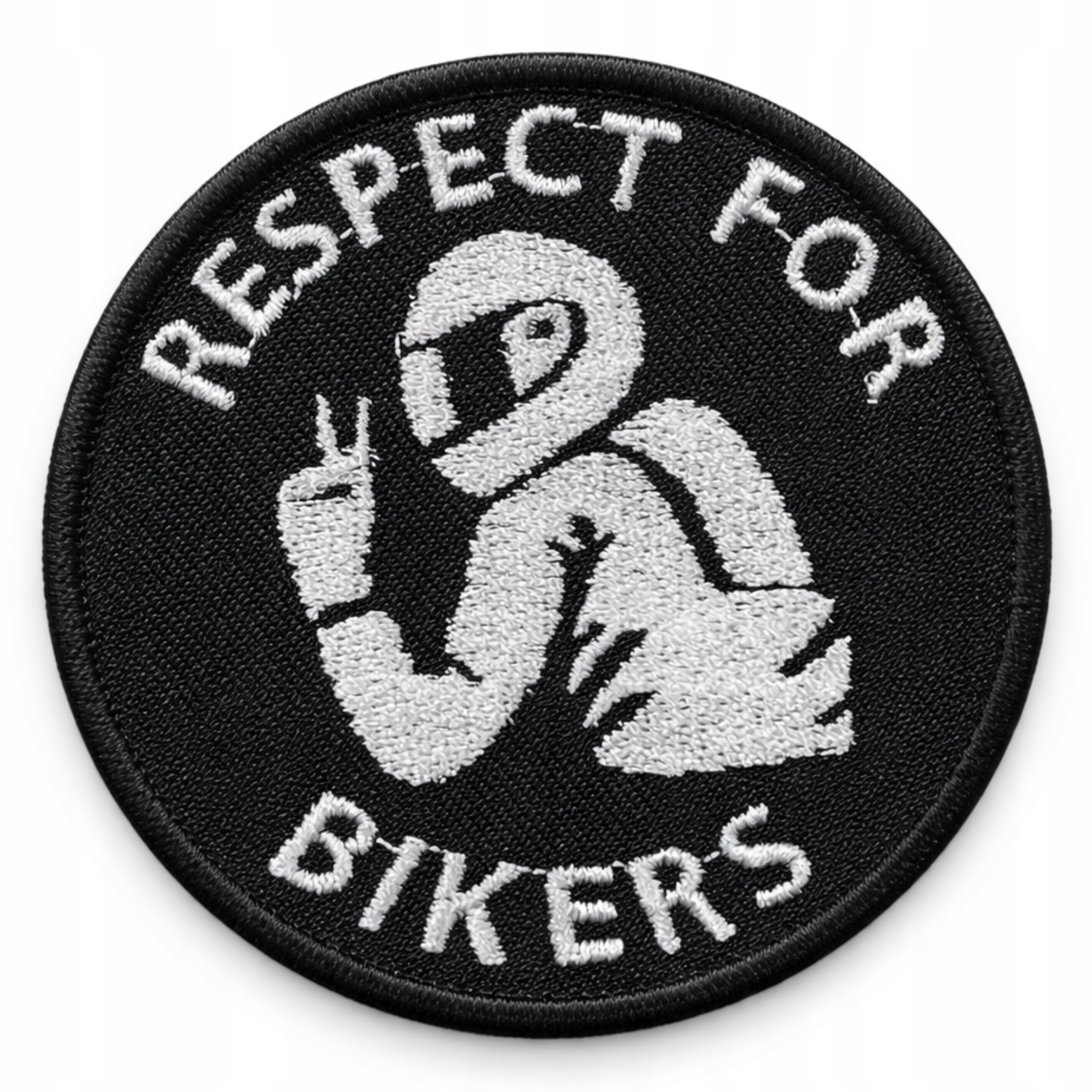 Naszywka haftowana motocyklowa Respect for Bikers patch biker moto
