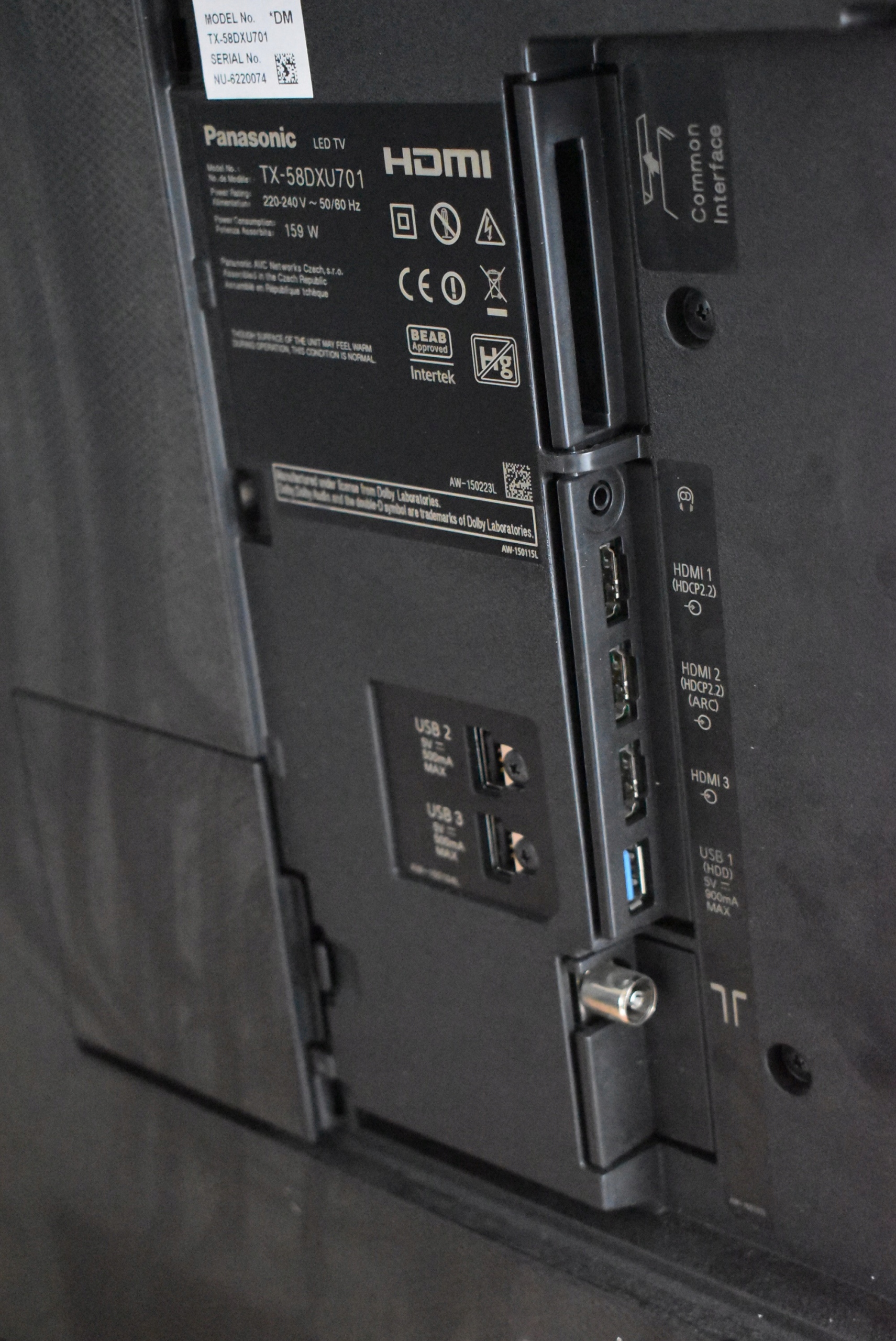 TV LED 4K Panasonic 58