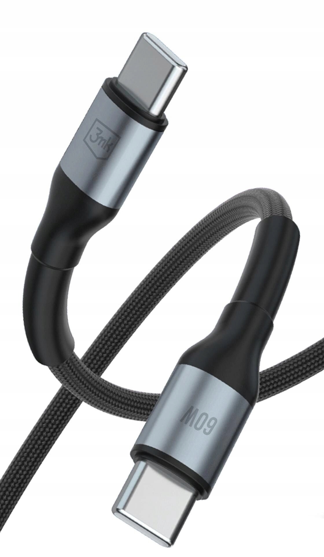 Kabel 3mk Hyper Cable N- Series Usb- C Usb- C 50cm Pd 3. 0 Qc 3. 0 20V/ 3A